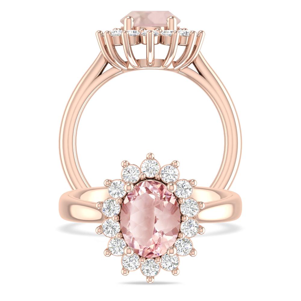 Rose Gold - Morganite