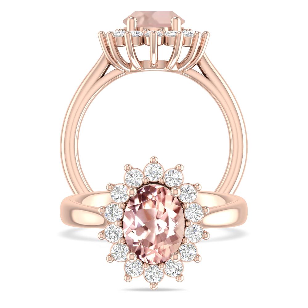Rose Gold - Morganite