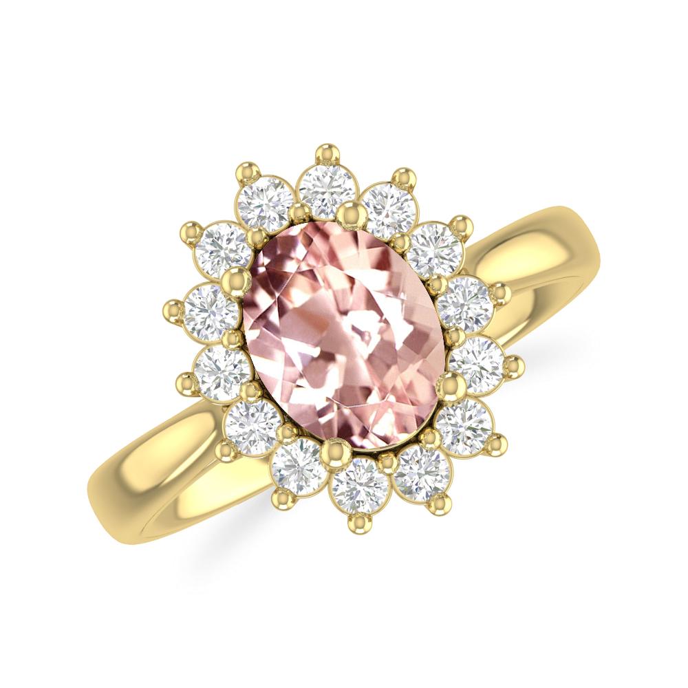 Yellow Gold - Morganite