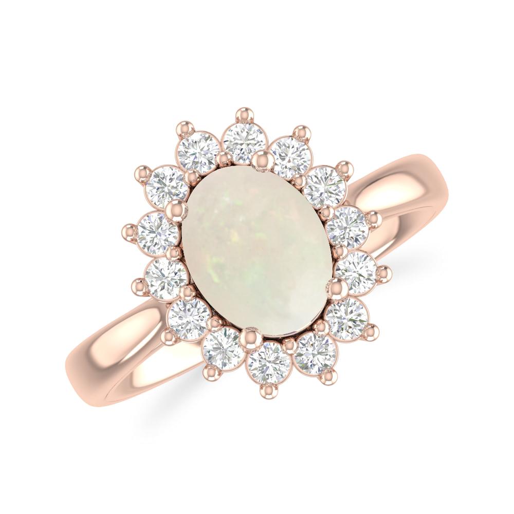Rose Gold - Opal