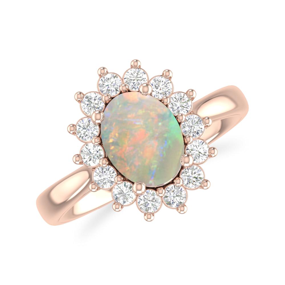 Rose Gold - Opal