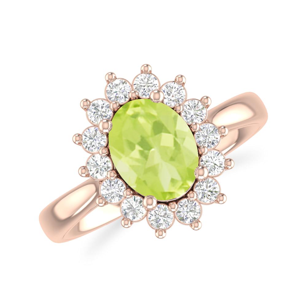 Rose Gold - Peridot