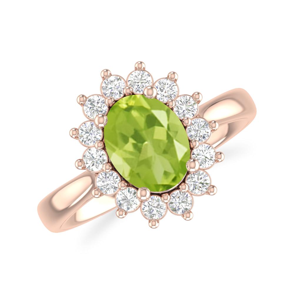 Rose Gold - Peridot