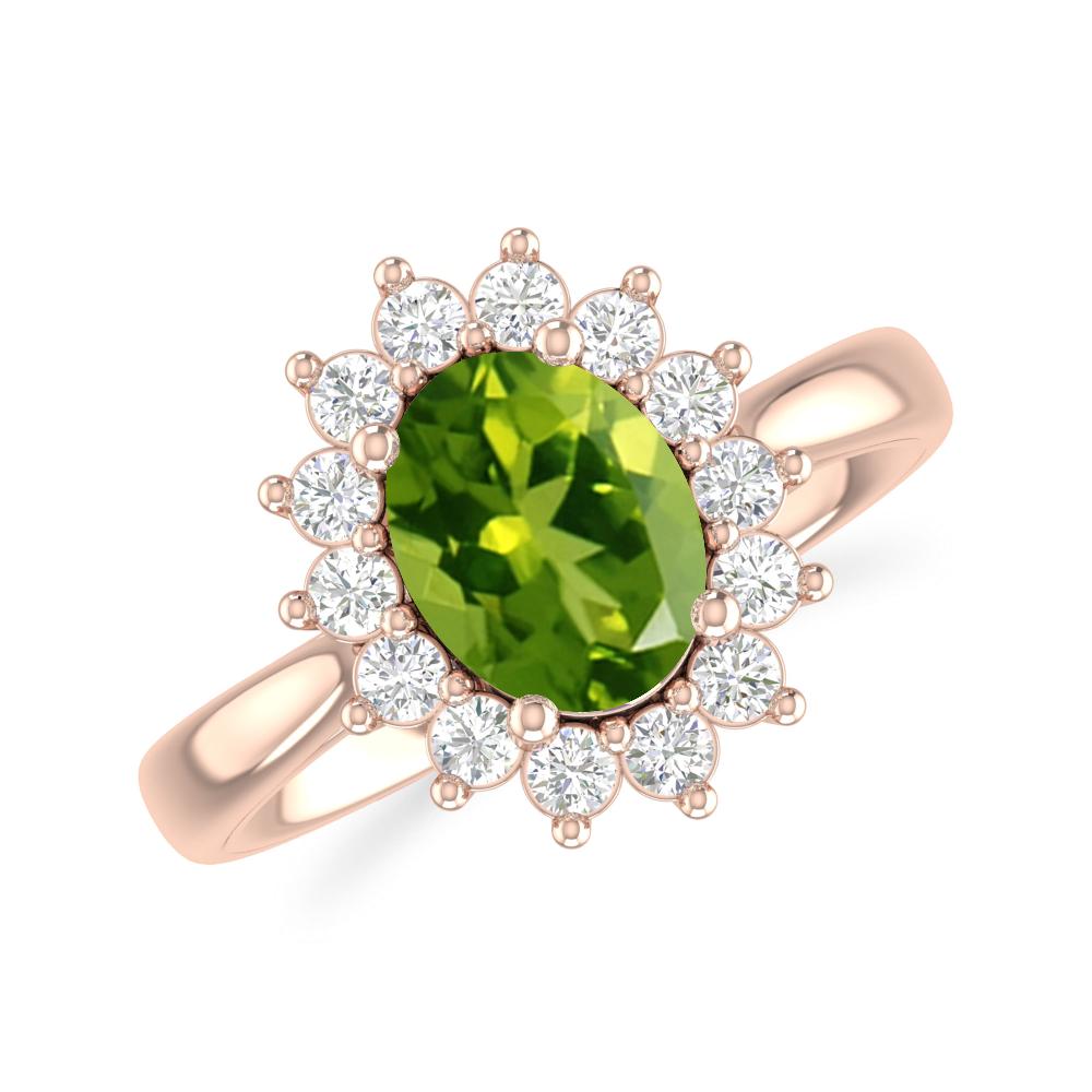 Rose Gold - Peridot
