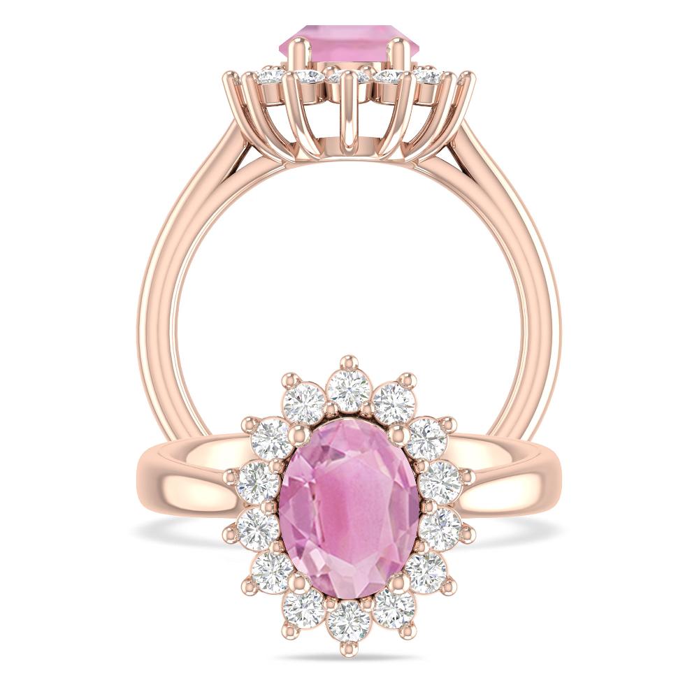 Rose Gold - Pink Tourmaline