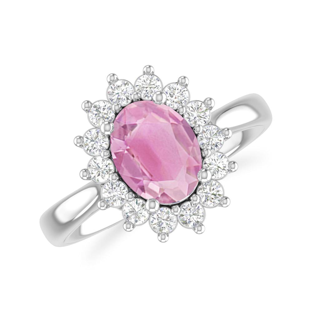 White Gold - Pink Tourmaline