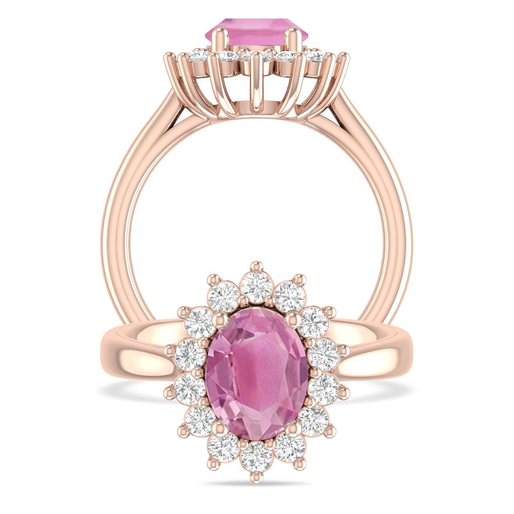 Rose Gold - Pink Tourmaline