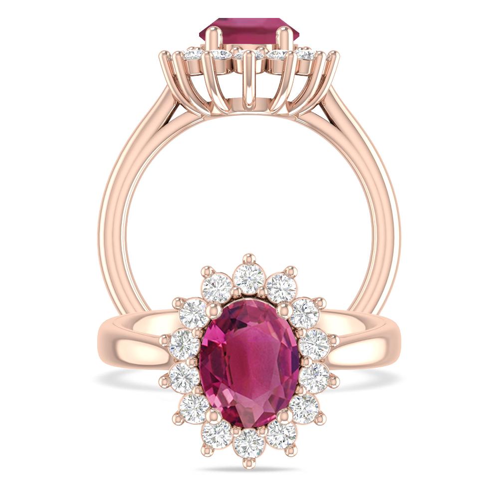 Rose Gold - Pink Tourmaline