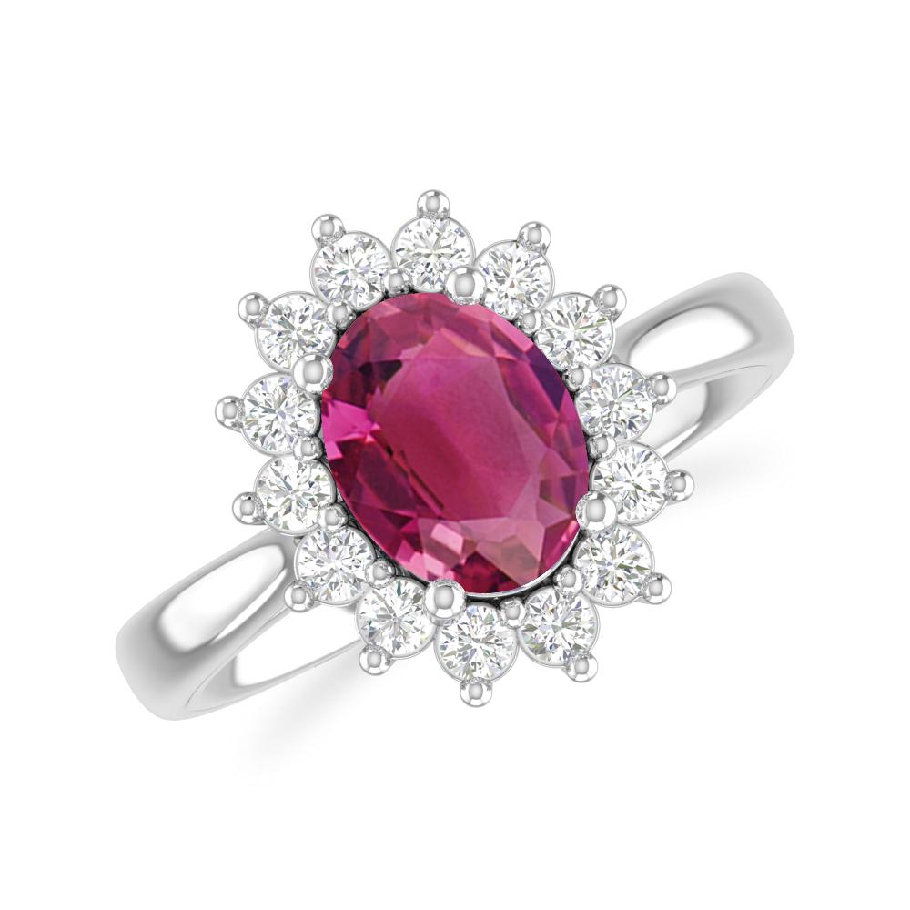 White Gold - Pink Tourmaline