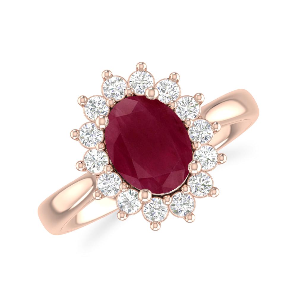 Rose Gold - Ruby