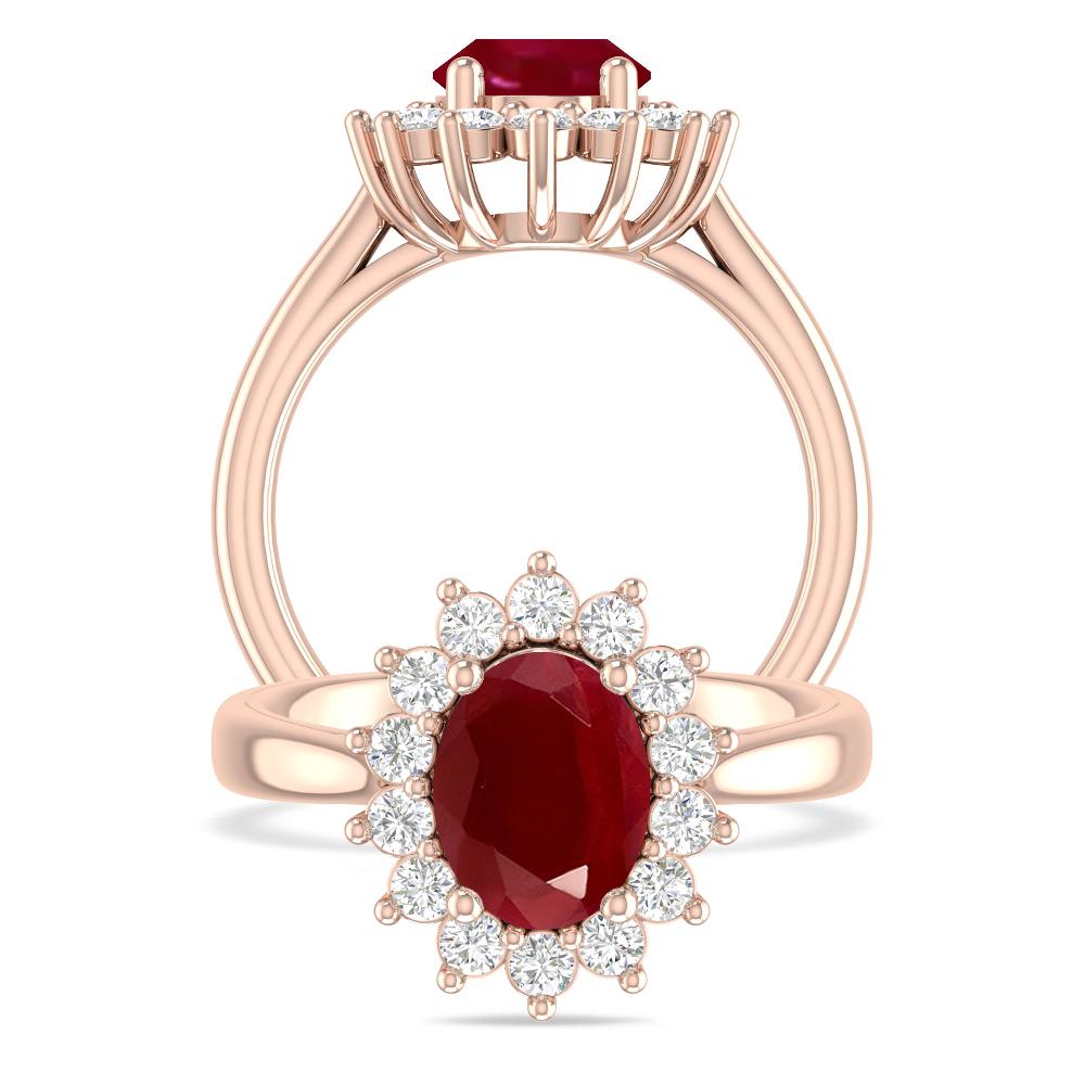 Rose Gold - Ruby