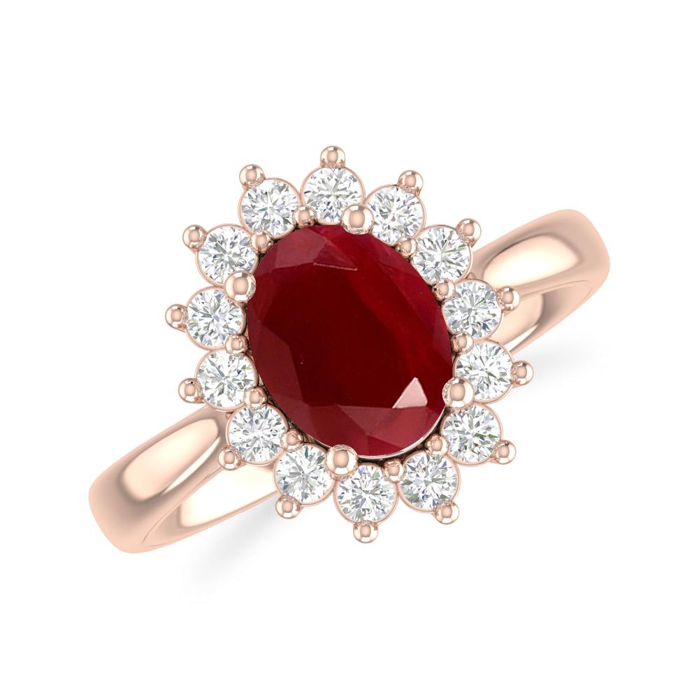 Rose Gold - Ruby