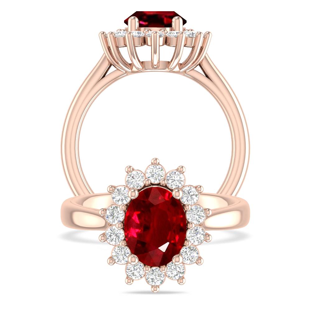 Rose Gold - Ruby