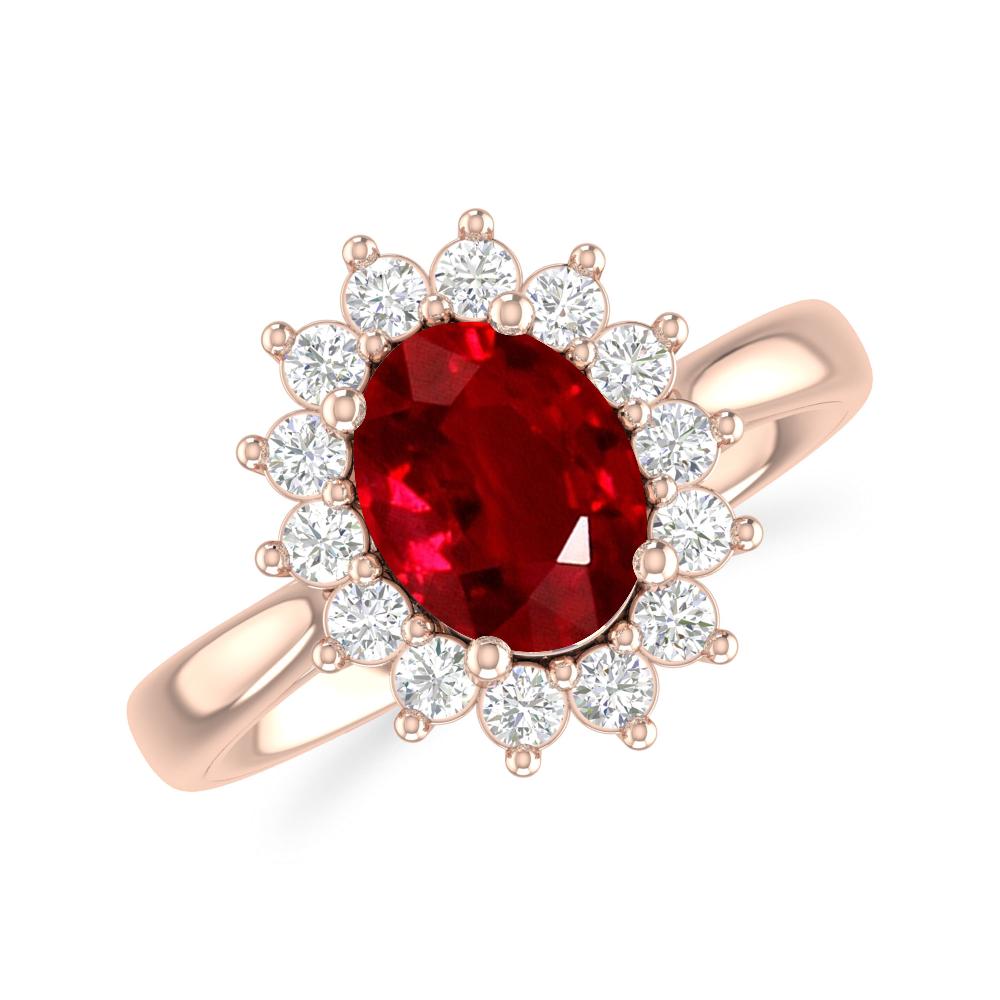 Rose Gold - Ruby