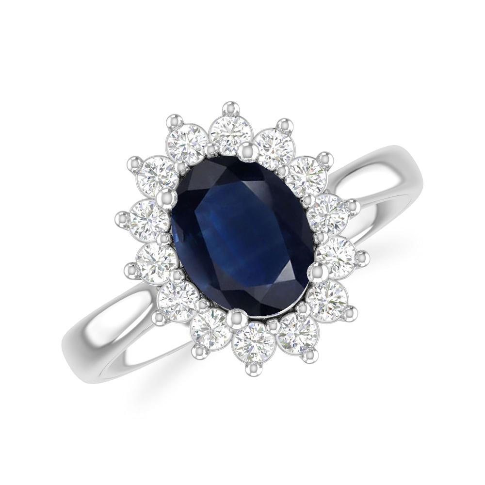 White Gold - Sapphire