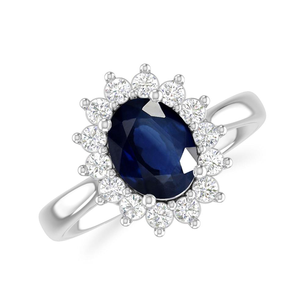 White Gold - Sapphire