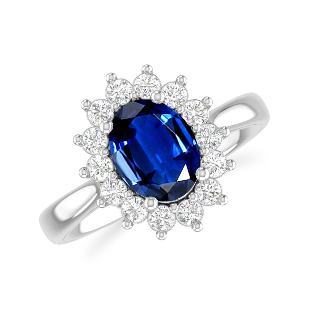 White Gold - Sapphire