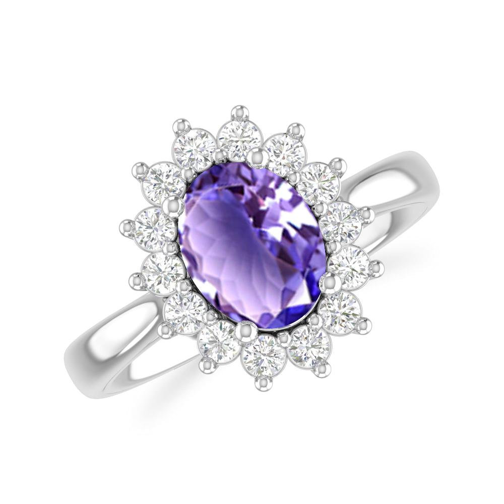 White Gold - Tanzanite