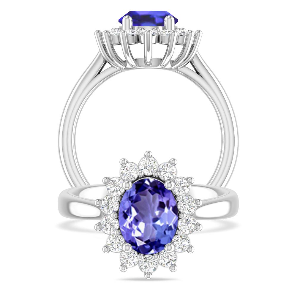 White Gold - Tanzanite