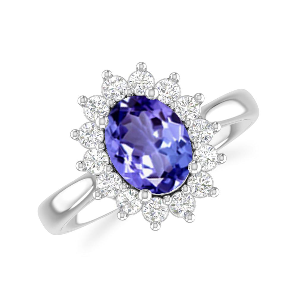 White Gold - Tanzanite