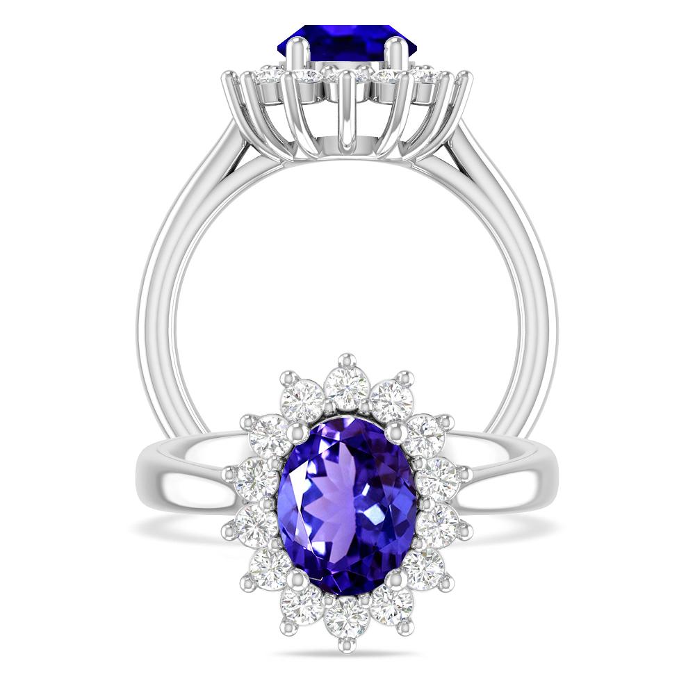 White Gold - Tanzanite