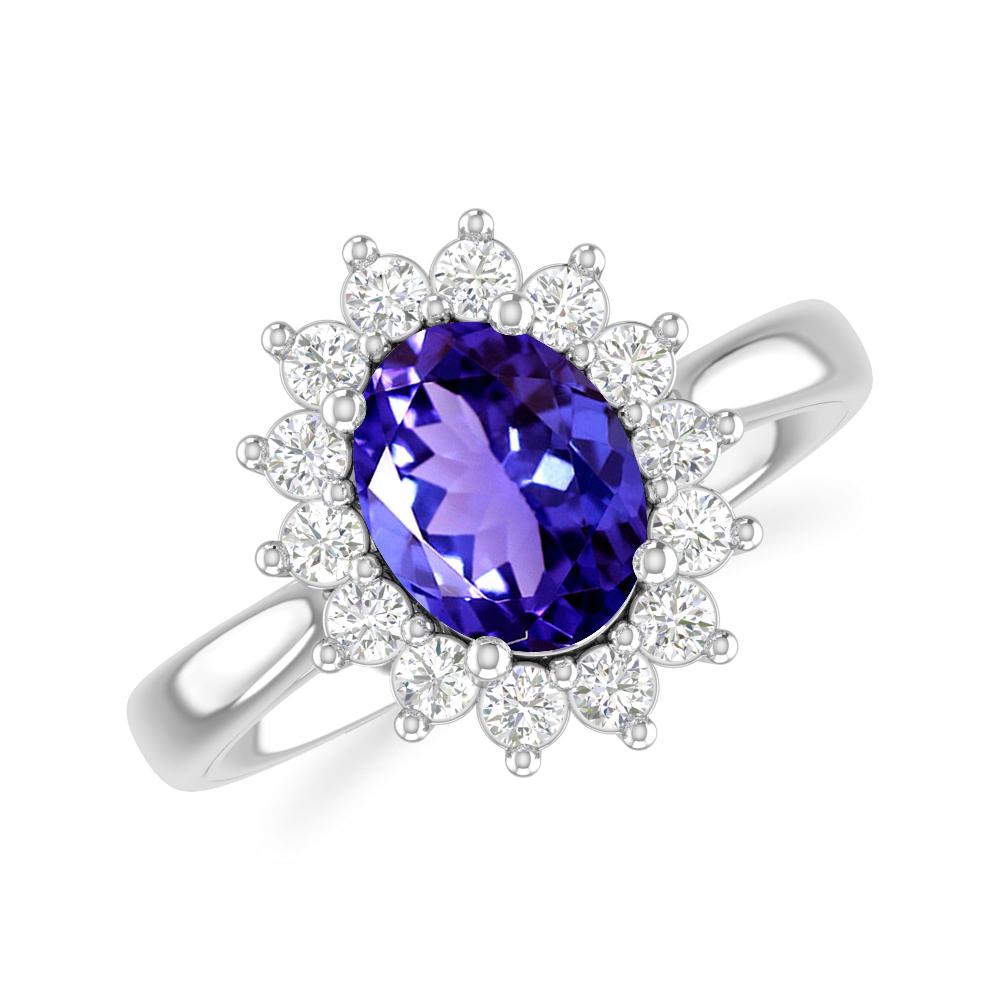 White Gold - Tanzanite