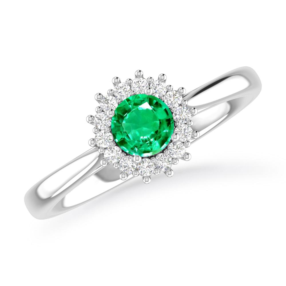 White Gold - Emerald