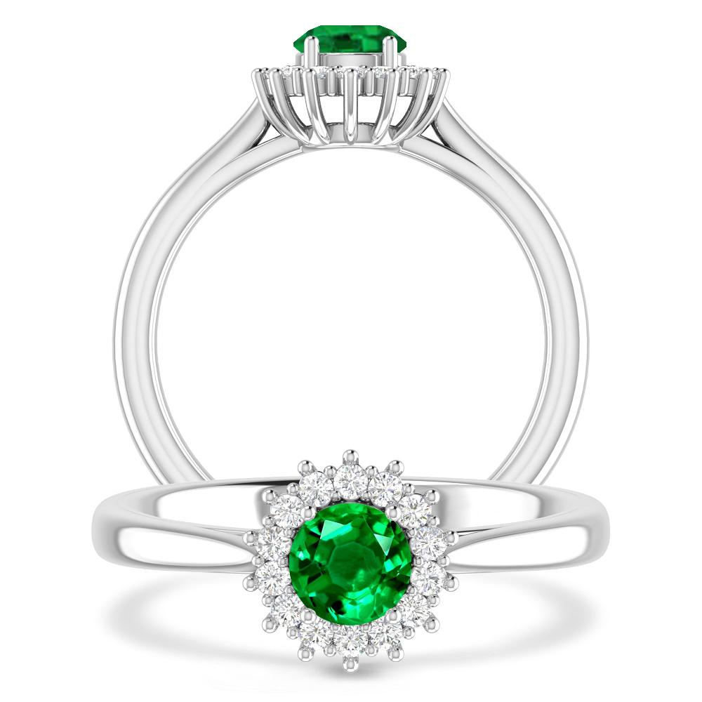 White Gold - Emerald