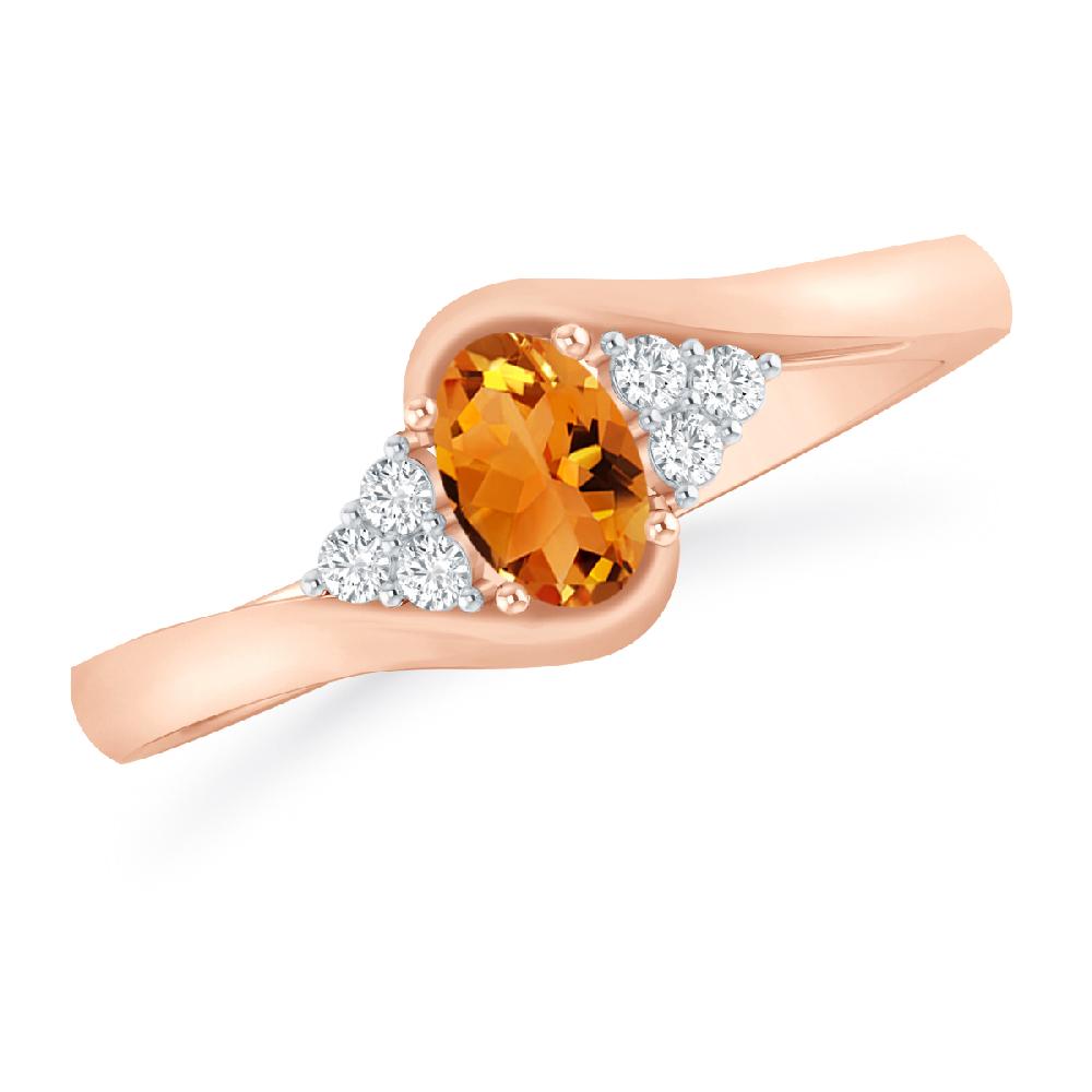 Rose Gold - Citrine