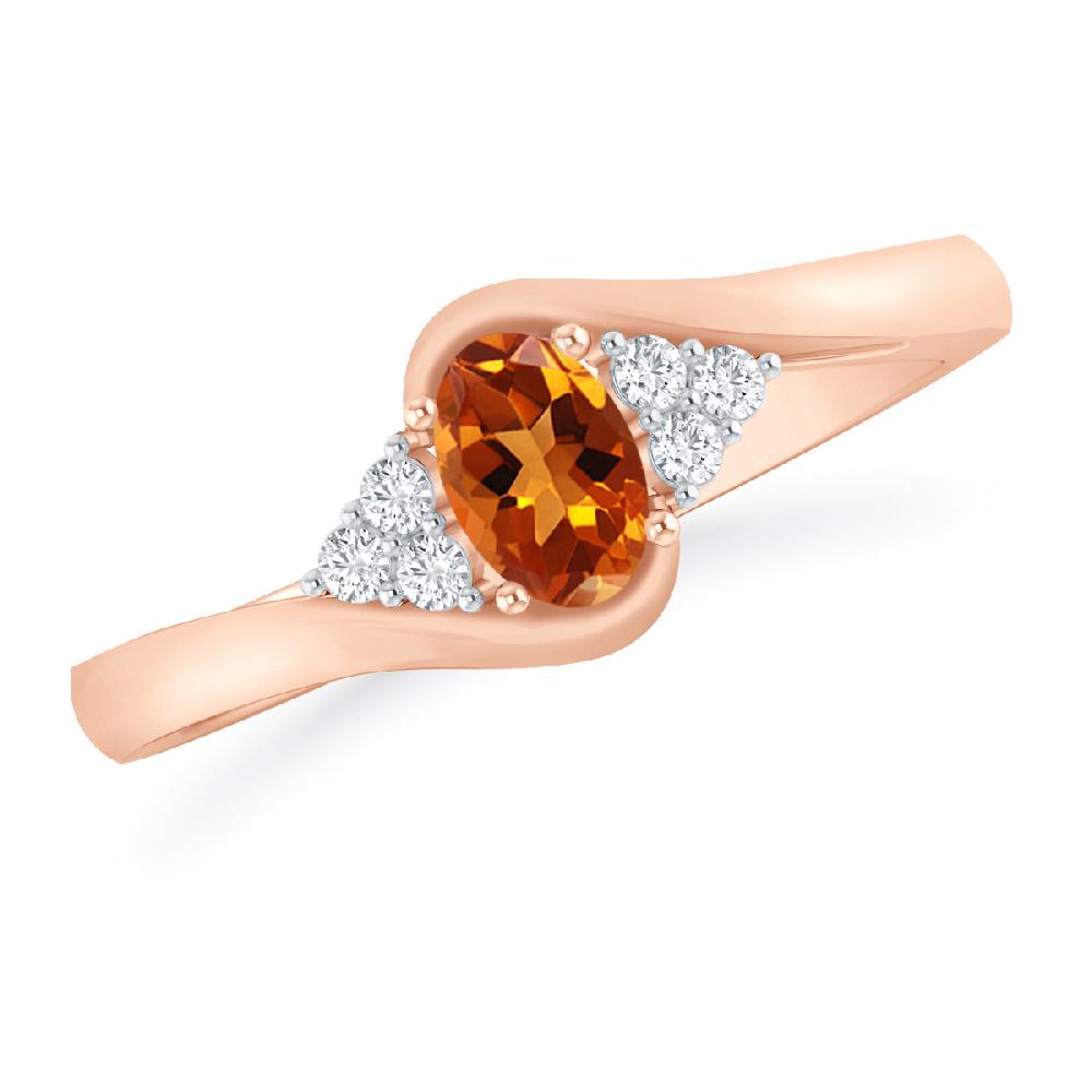 Rose Gold - Citrine