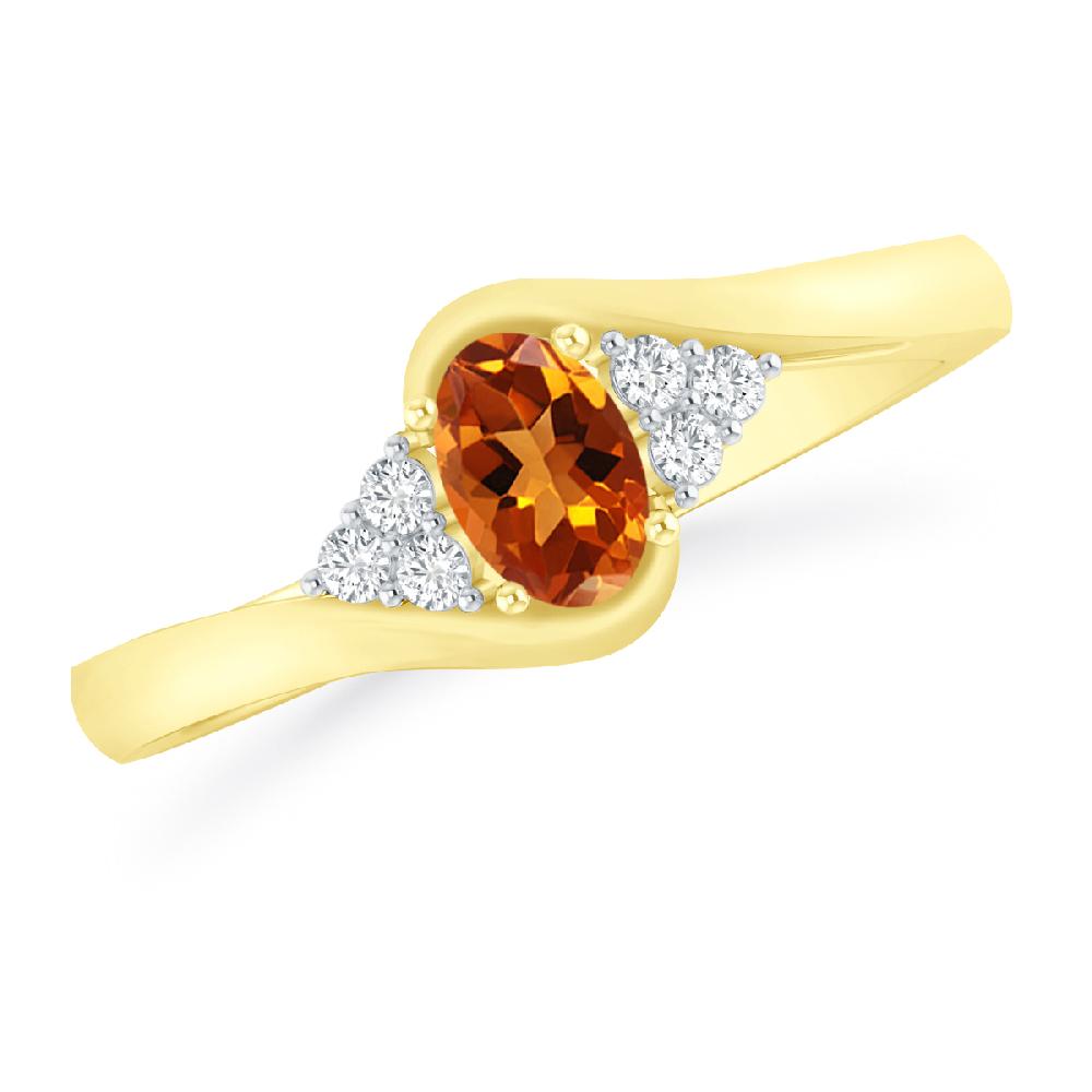 Yellow Gold - Citrine