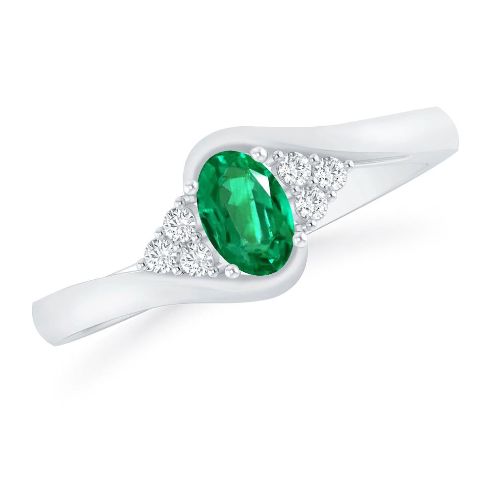 White Gold - Emerald