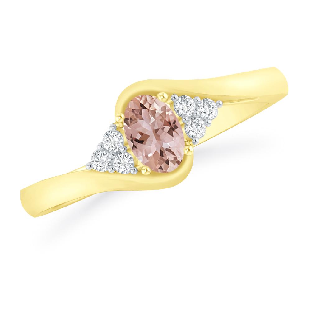 Yellow Gold - Morganite