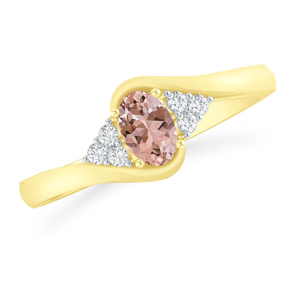 Yellow Gold - Morganite