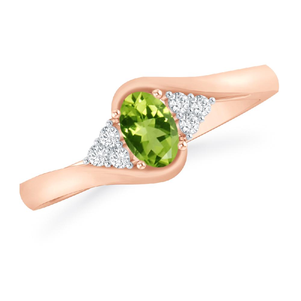 Rose Gold - Peridot