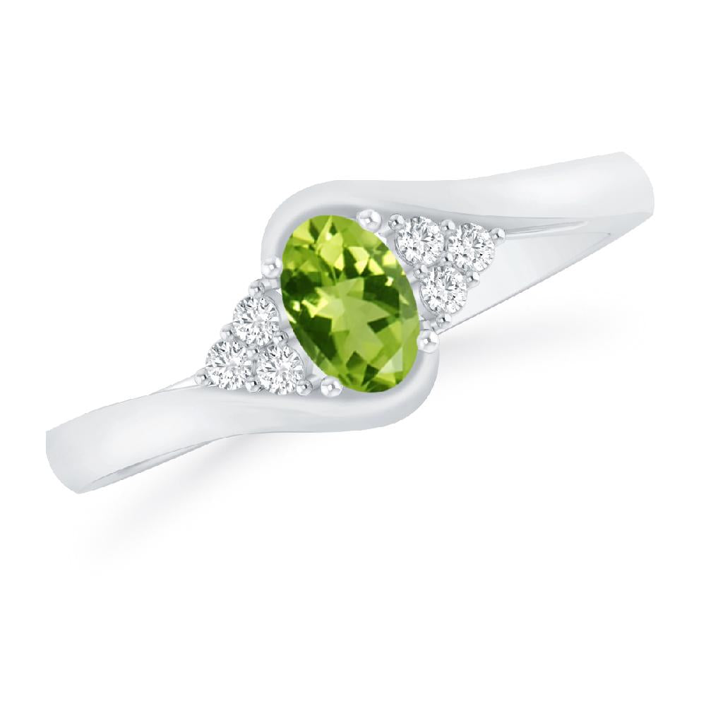 White Gold - Peridot