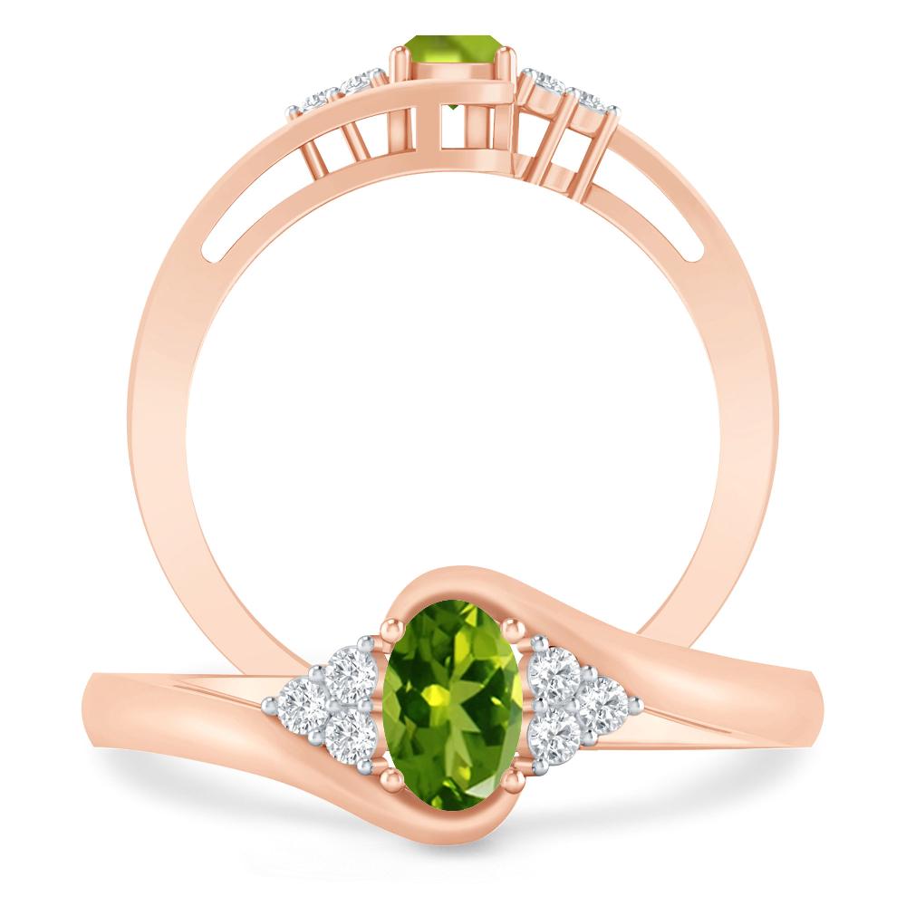 Rose Gold - Peridot