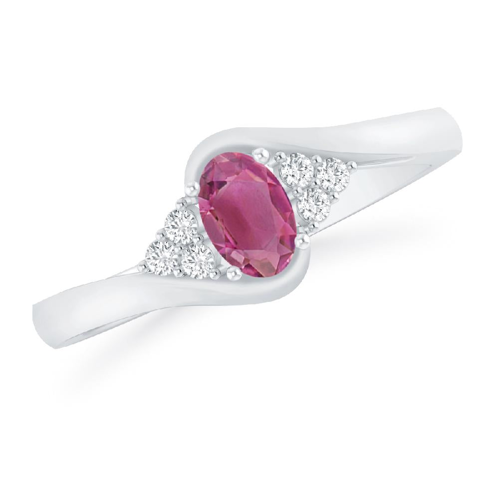 White Gold - Pink Tourmaline