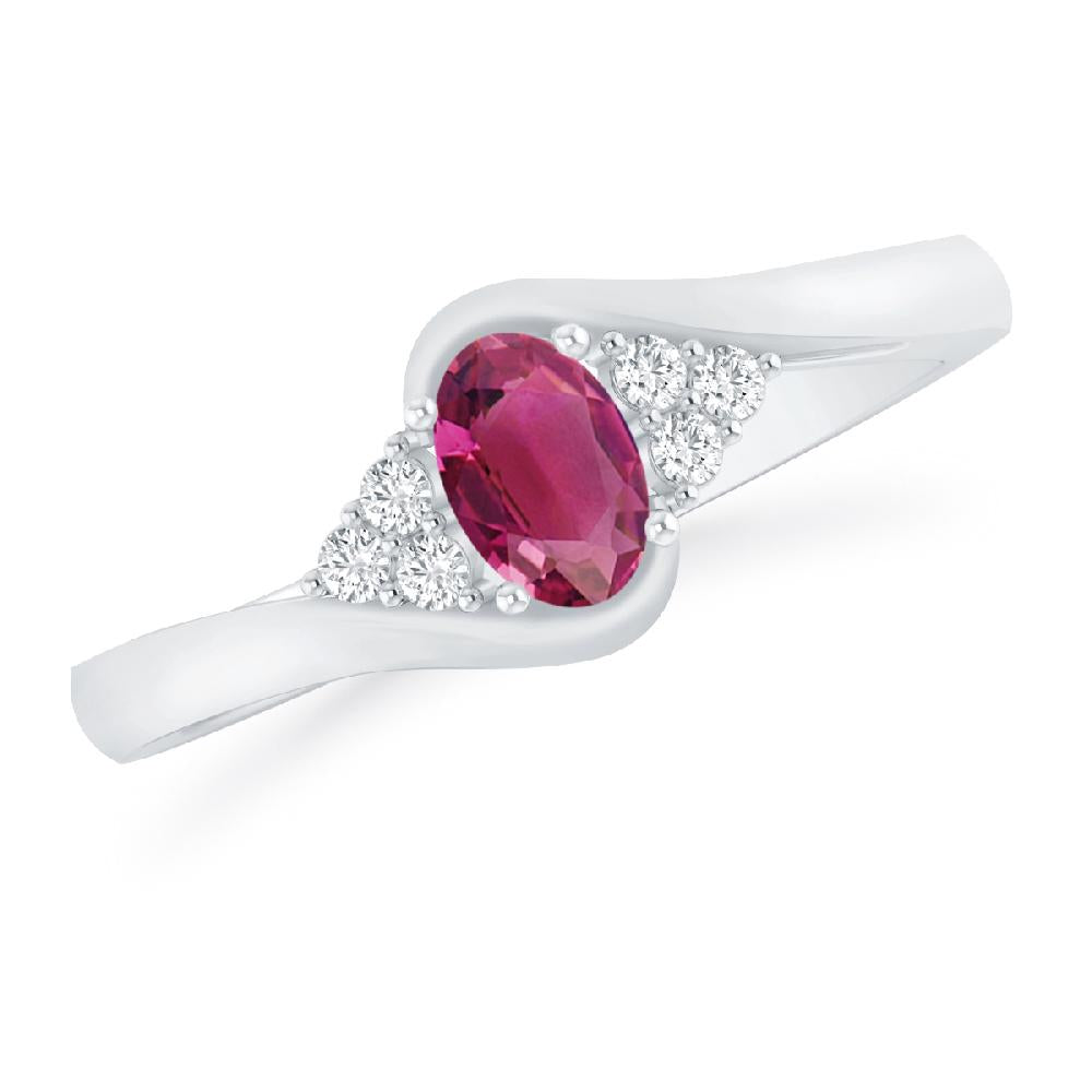 White Gold - Pink Tourmaline