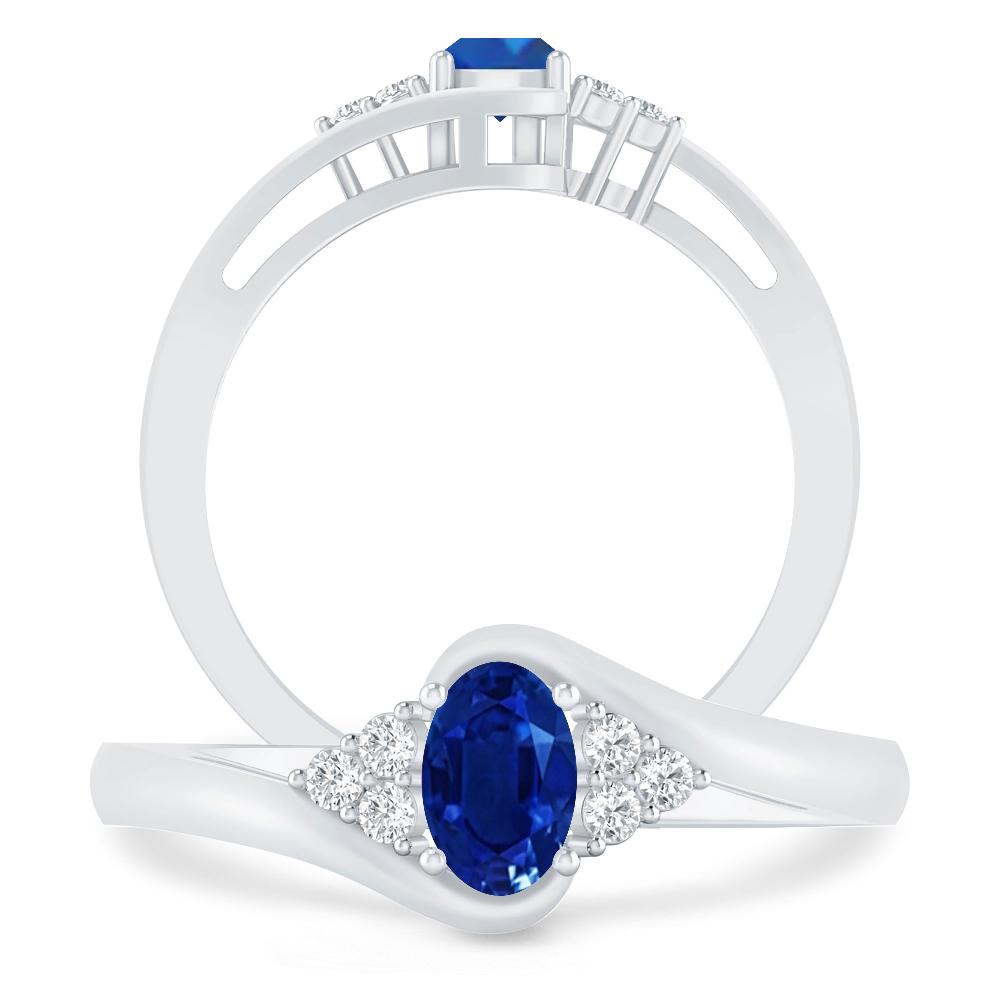 White Gold - Sapphire