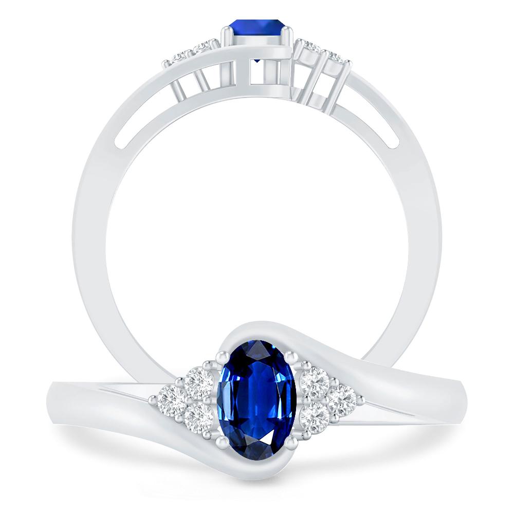 White Gold - Sapphire