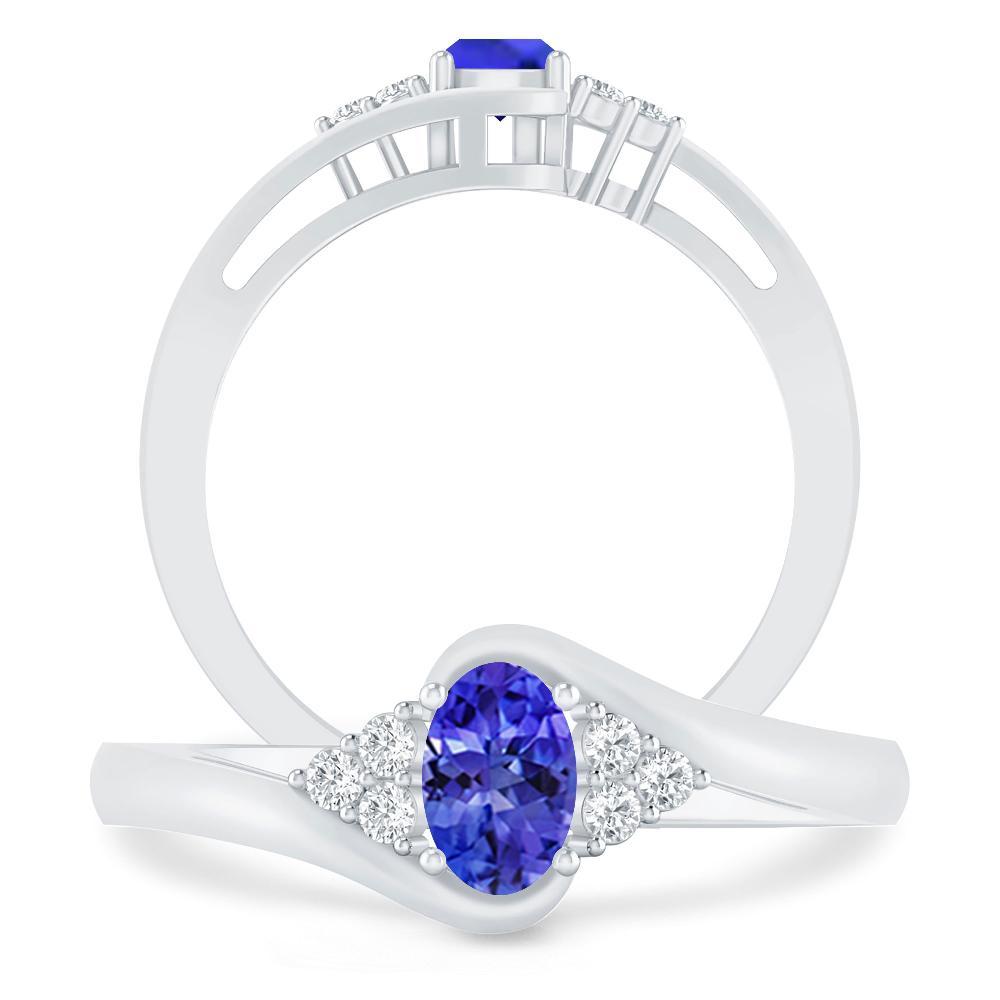 White Gold - Tanzanite