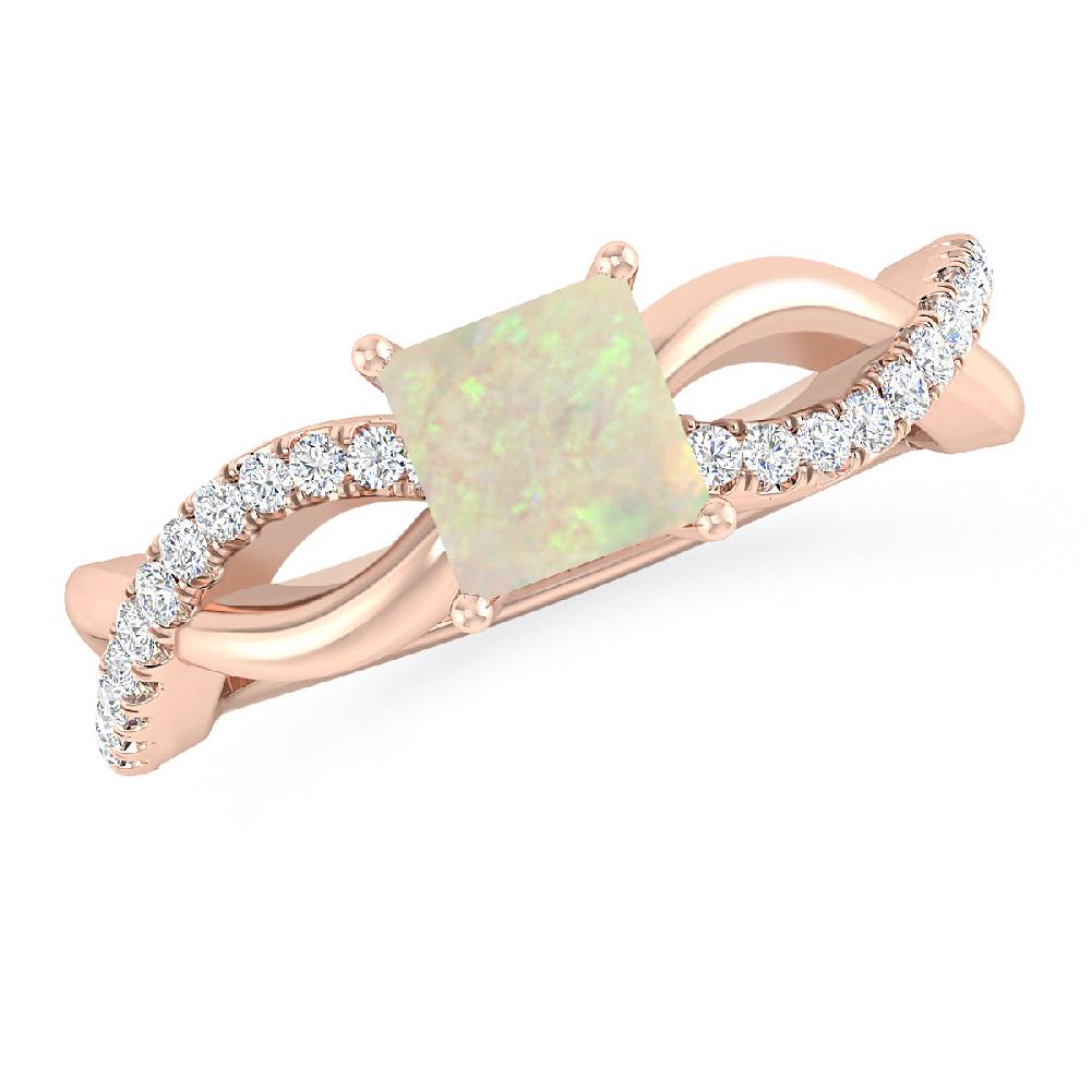 Rose Gold - Opal