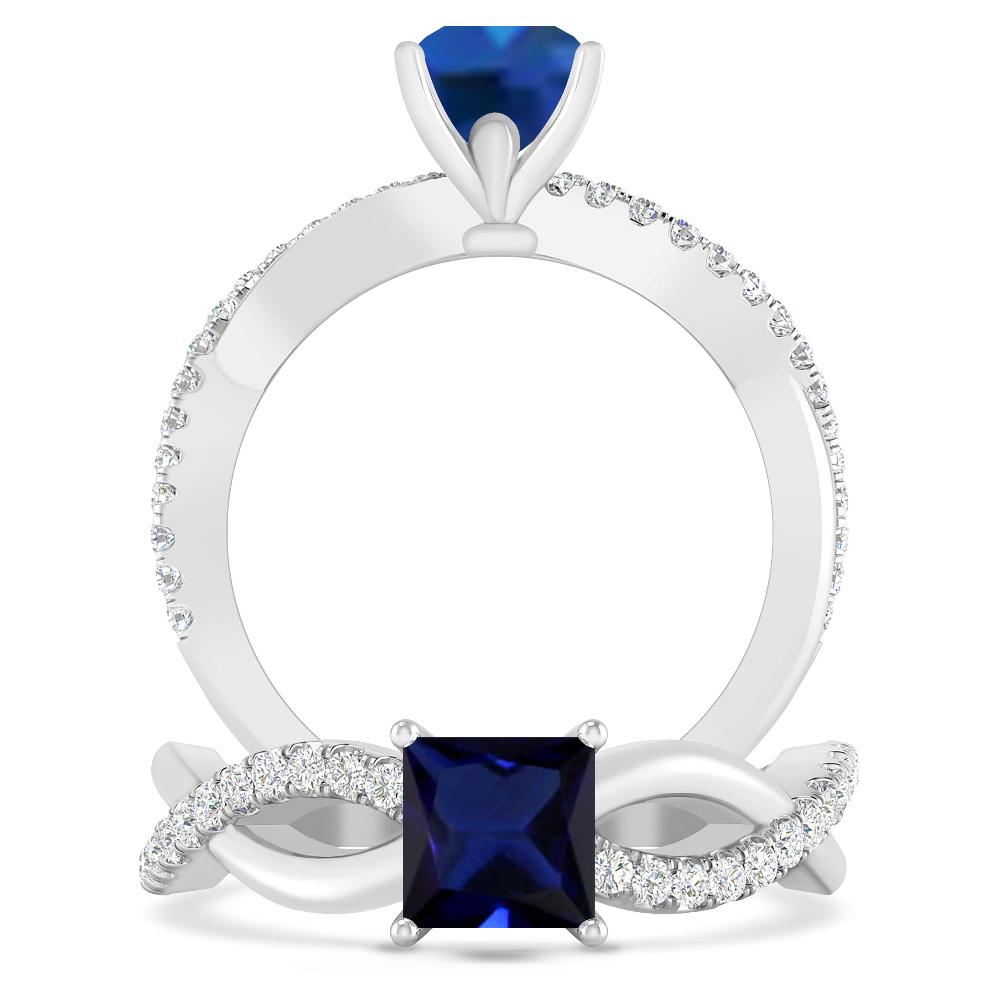 White Gold - Sapphire