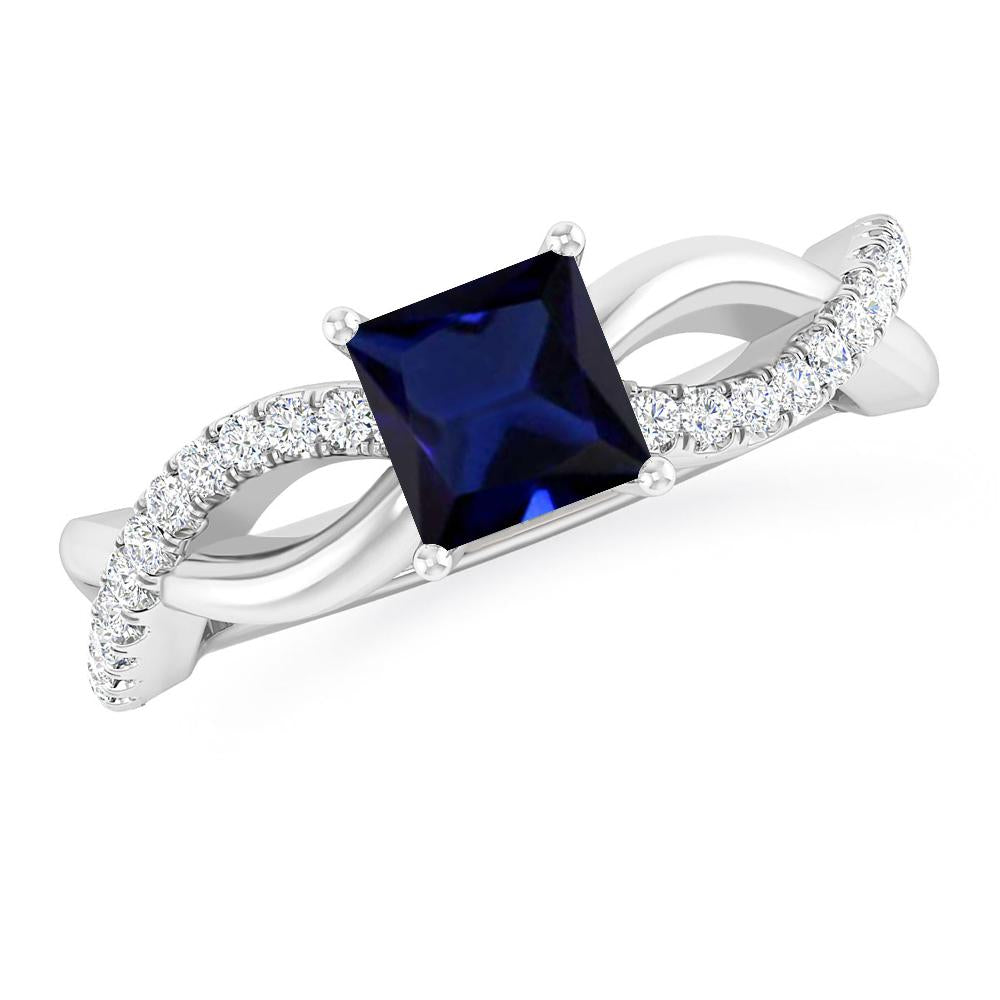 White Gold - Sapphire
