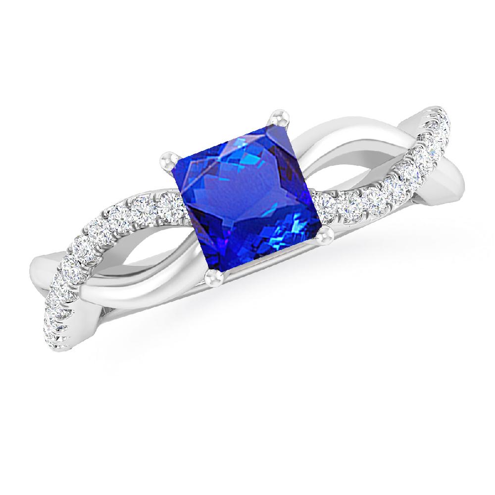 White Gold - Tanzanite