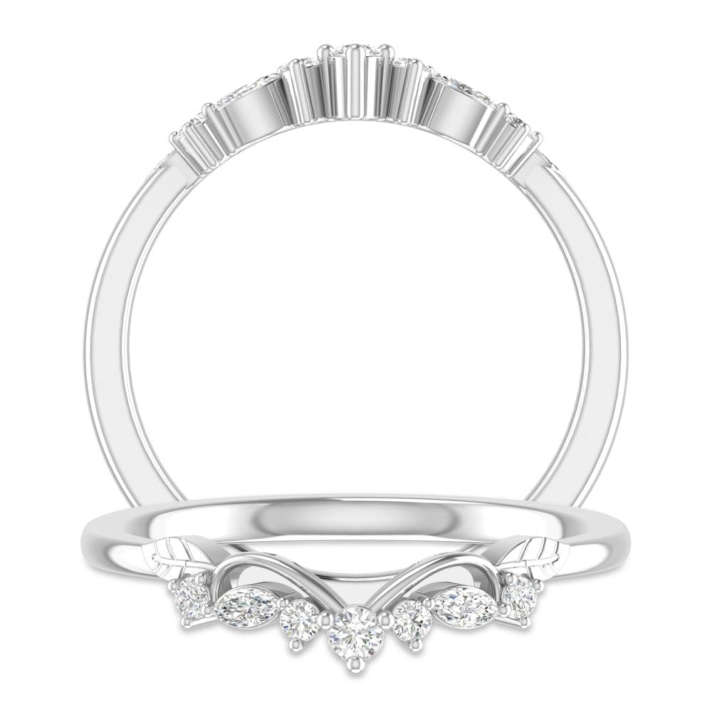White Gold - Marquise