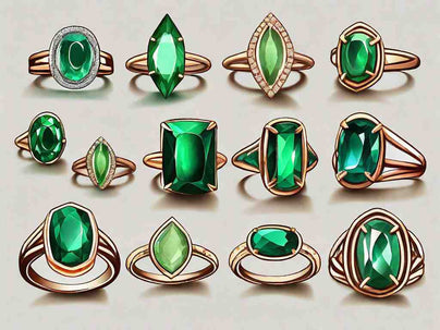 Green Gemstone Rings: 12 Dazzling Options for Your Jewelry Collection