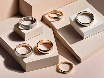 Minimalist Engagement Bands