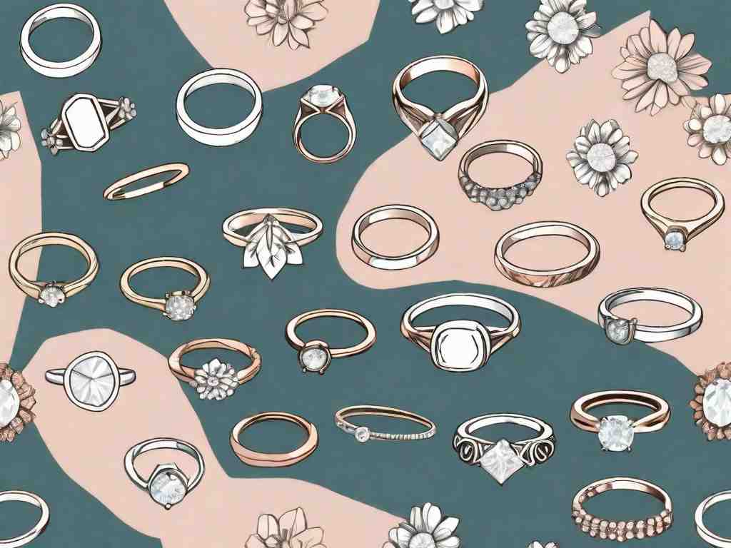 Floral Romance: 10 Stunning Engagement Rings with Flower Accents